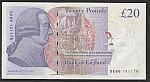 Great Britain, P-392-a, 2006 Bank of England 20 Pounds, DK66131176(b)(150).jpg